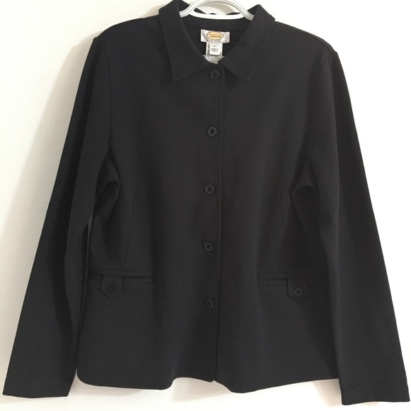Talbots Jackets & Blazers - Talbots Black Jacket